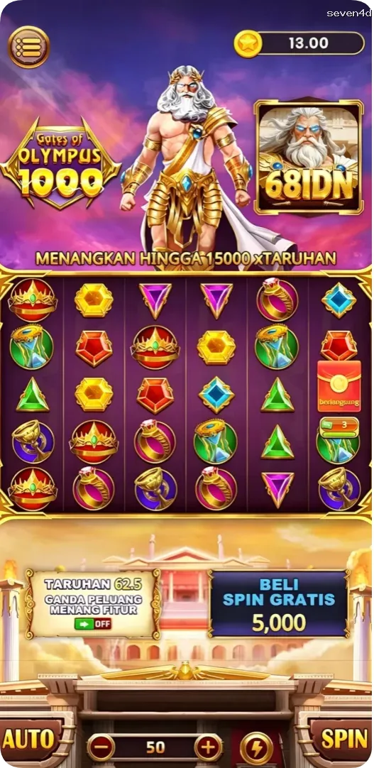 seven4d Tangkapan Layar - APK Resmi